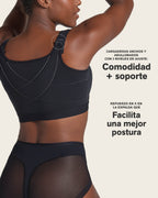 Brasier en algodón facilitador de postura, All in One Bra