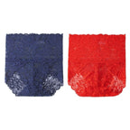 Lot de 2 Culottes Modelantes Dentelle Taille Haute