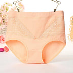 Culotte taille haute en coton – vue de face
