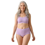 Culotte taille haute en coton – vue de face