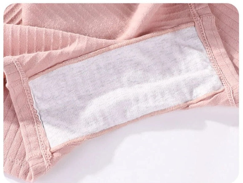 Culotte menstruelle short en coton