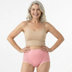 Culotte taille haute en coton – vue de face