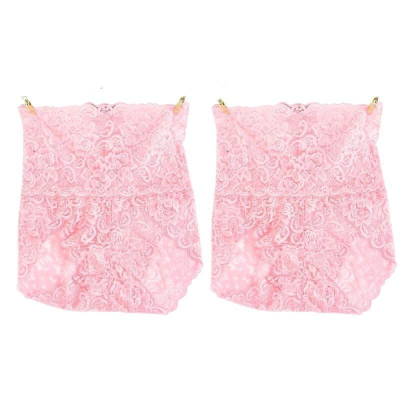 Lot de 2 Culottes Modelantes Dentelle Taille Haute